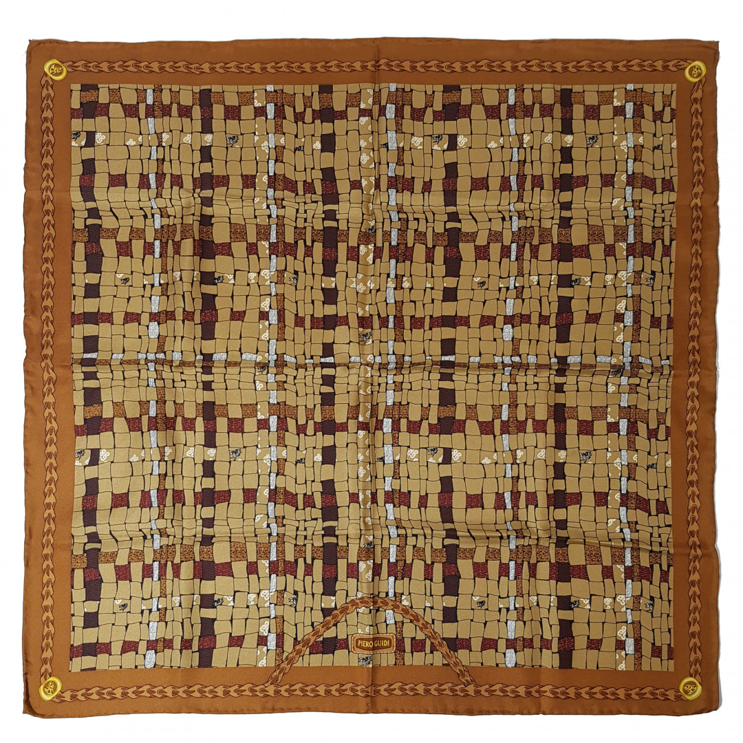 PIERO GUIDI BANDANA 100% SILK