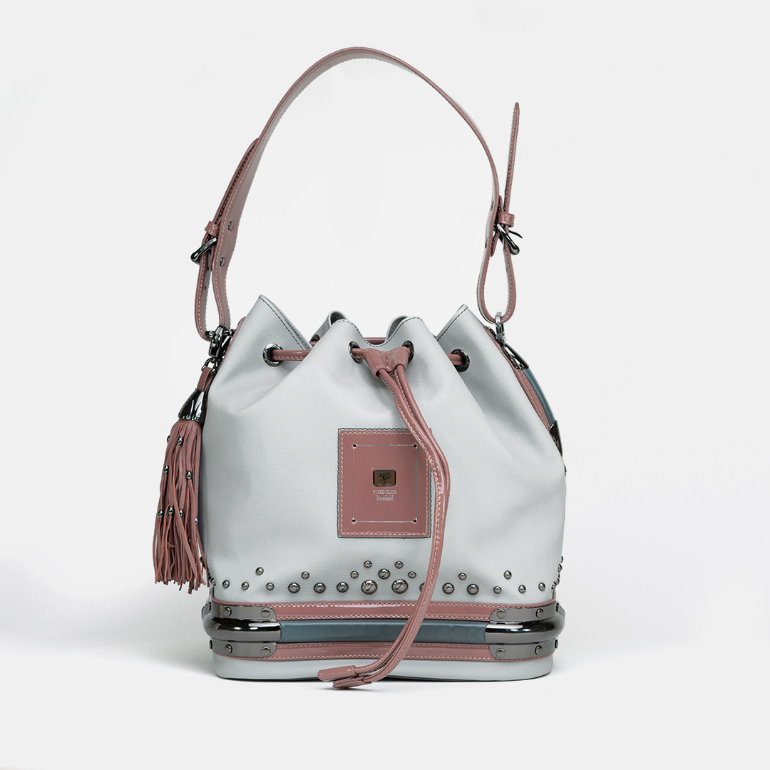 LINEABOLD BUCKET BAG...