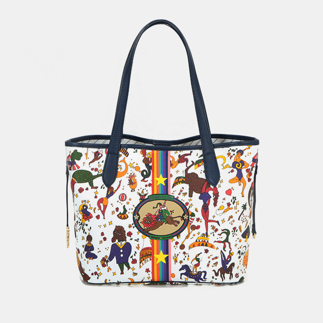 Piero Guidi PIERO GUIDI TOTE BAG/SHOPPING BAG "CIRCUS STAR"
