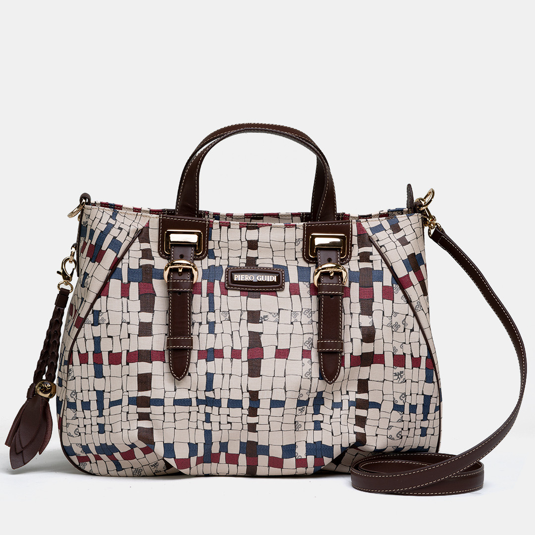 PIERO GUIDI SATCHEL WITH...