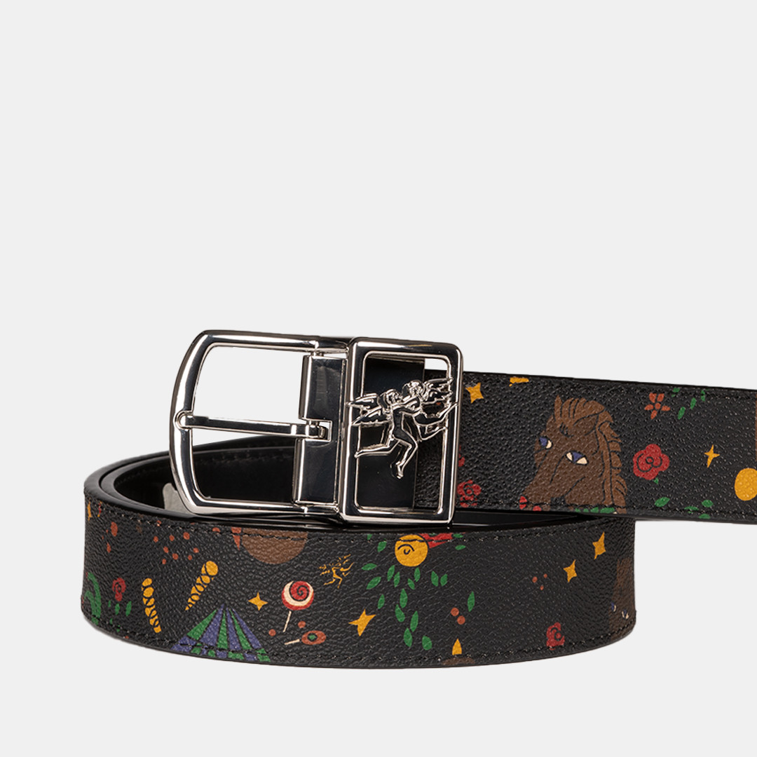 PIERO GUIDI REVERSIBLE BELT...