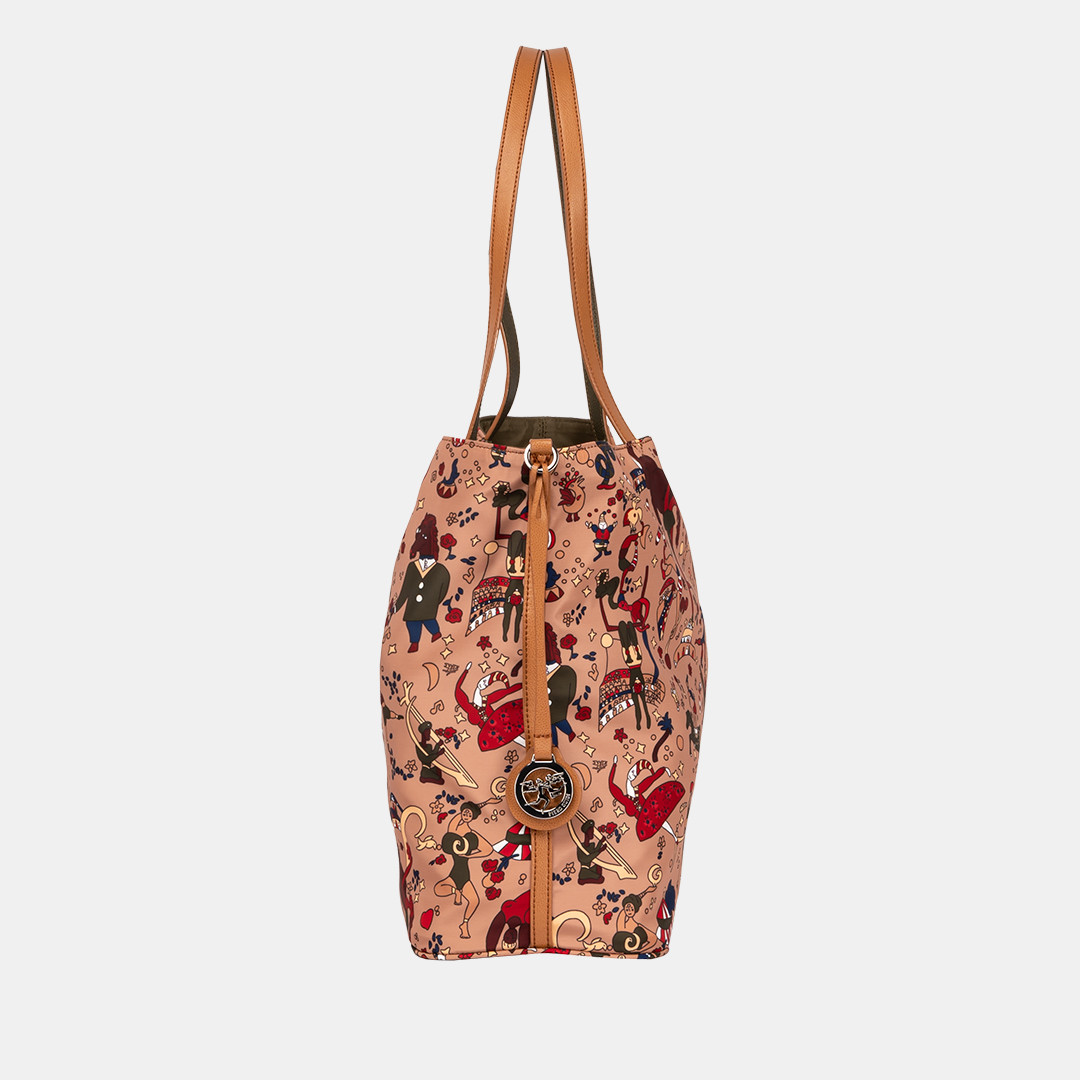 Borsa Tote Piero Guidi Large - Shopping Bag Con Zip, Design Elegante - Foto 3