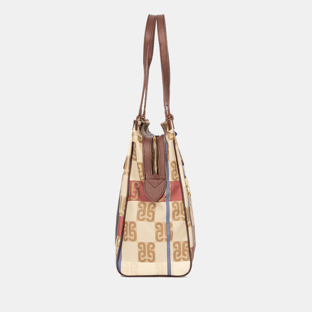 Borsa Tote Piero Guidi Large - Shopping Bag Con Zip, Design Elegante - Foto 2