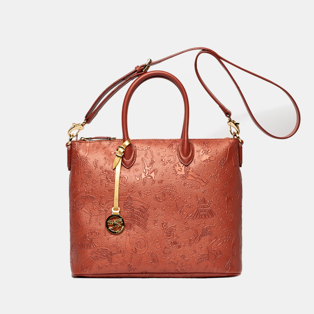 PIERO GUIDI HANDBAG WITH...