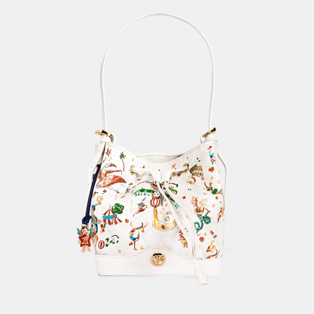 PIERO GUIDI BUCKET BAG...