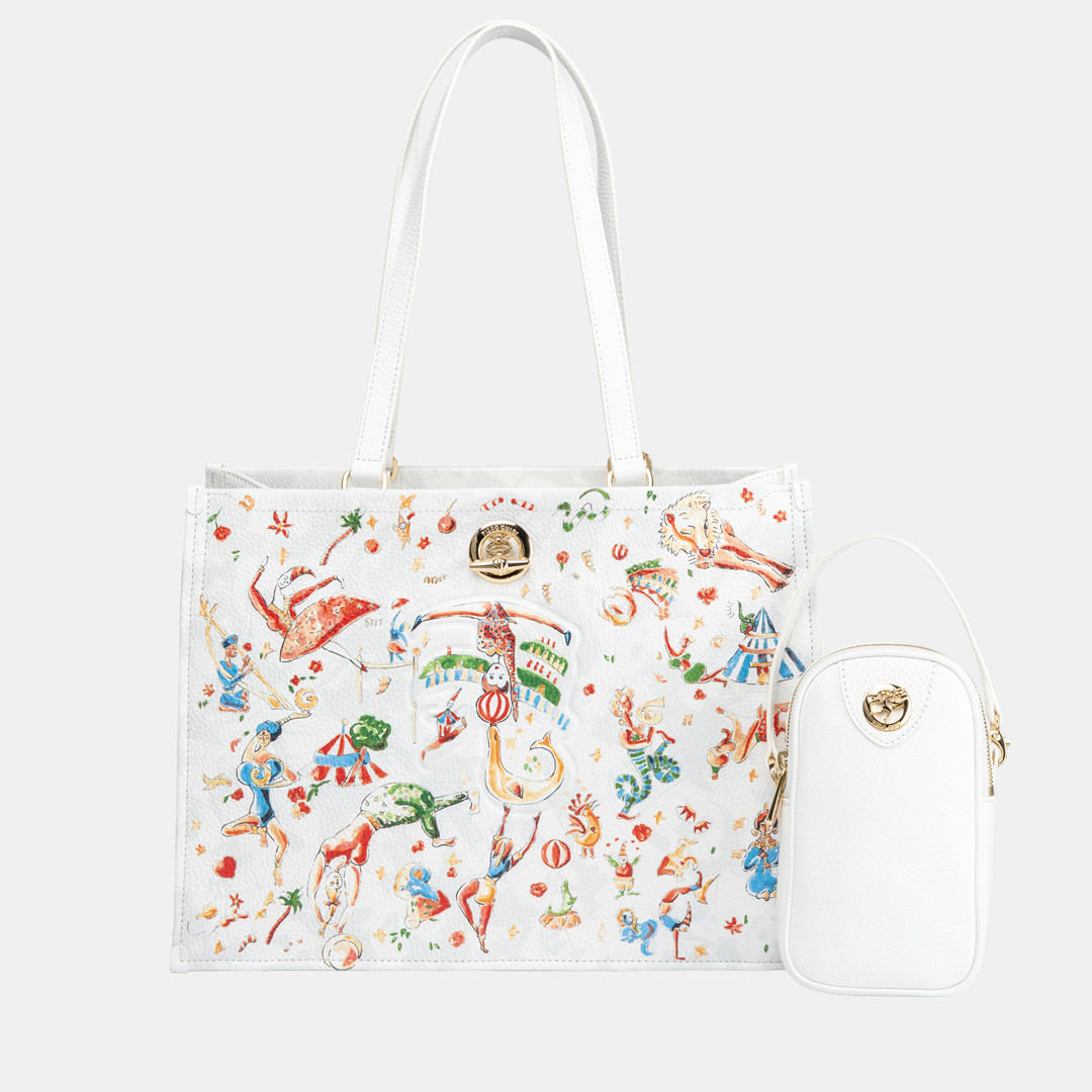 PIERO GUIDI TOTE BAG "Tea"...